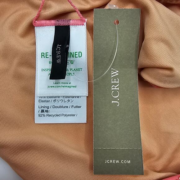 J. Crew Womans size S Curved Waist Cheeky Bikini Bottoms in Tossed Floral NEW - Picture 6 of 8